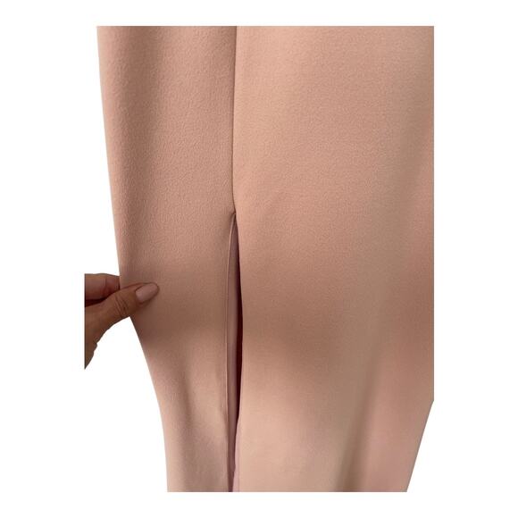 Nookie Neptune Gown Maxi Dress Off Shoulder Formal Gala Party Prom Blush XS - Picture 15 of 16